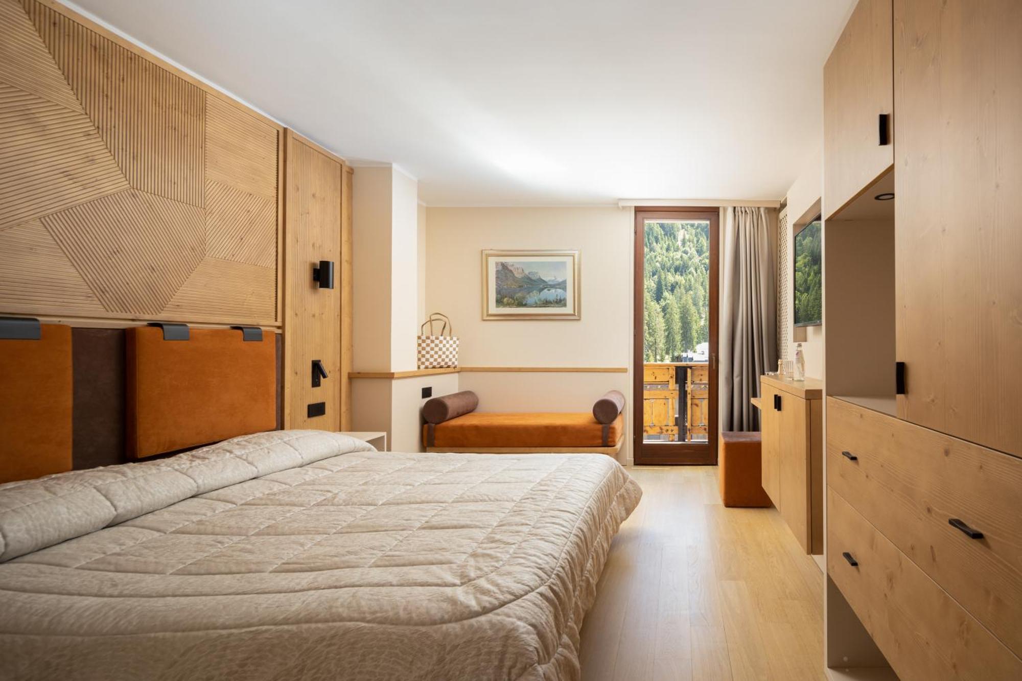 Dreibettzimmer mit Balkon